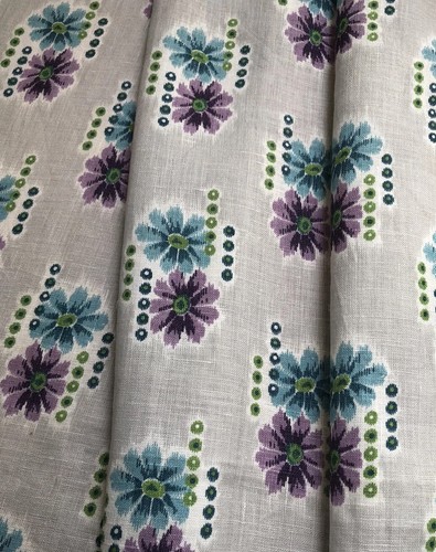 Daisy floral vintage - daisy, fabric
