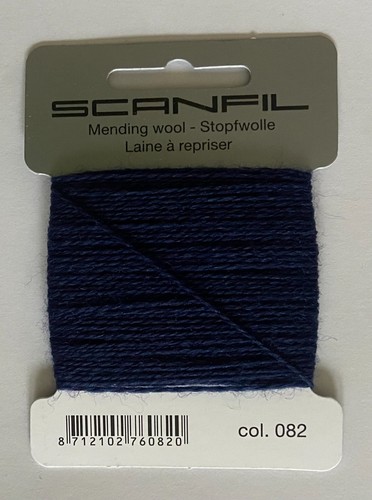 Navy blue mending - blue, mending/darning