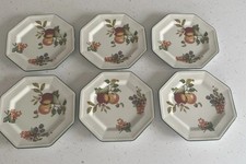 6 x Johnson Brothers Fresh Fruit Tea Side Plates. 16cm dia.