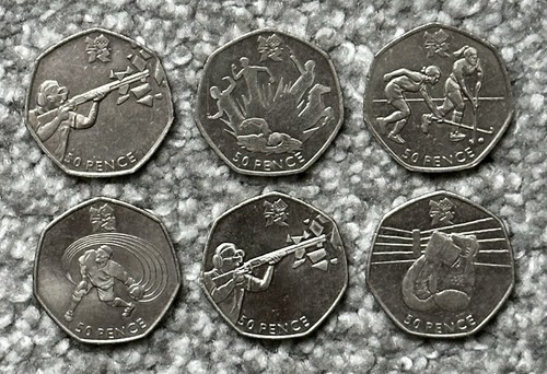 2011 london olympics 50p fifty - 2011,