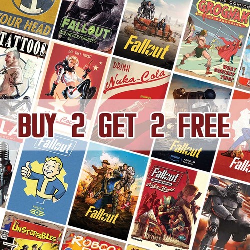 Fallout show game posters - game,