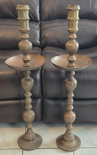 Vintage Moroccan Etched Brass
