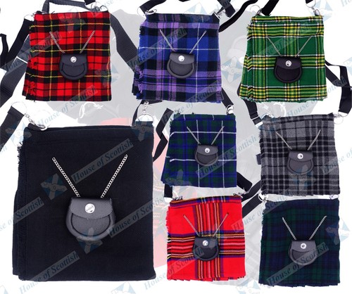 Scottish tartan kilt shape - scottish,