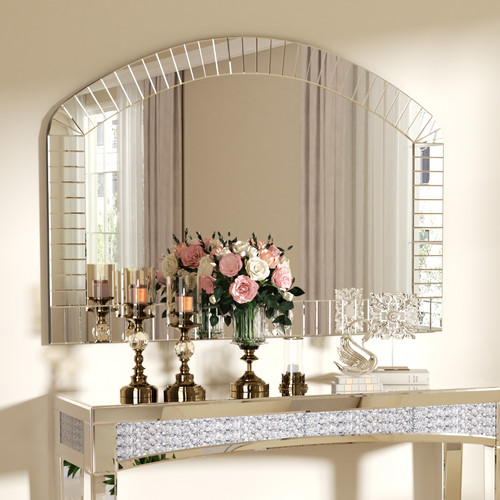 Large decorative wall mirror - large,