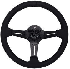 Kode-350mm Leather Steering