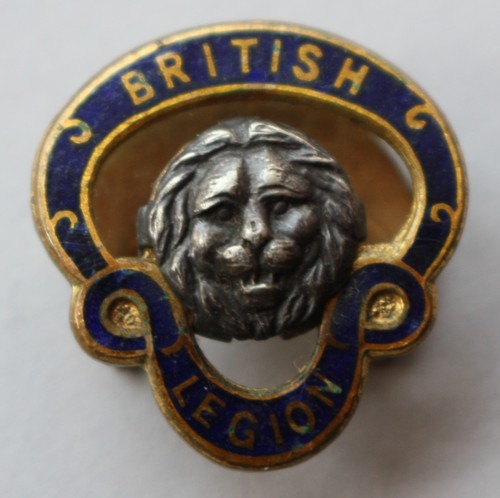British legion buttonhole - legion,