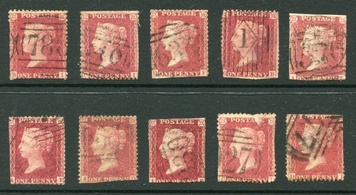 1854 1858 10x queen - gb,