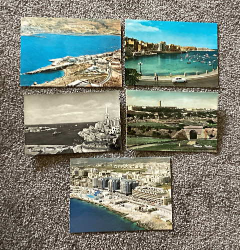 Malta views postcards - ,