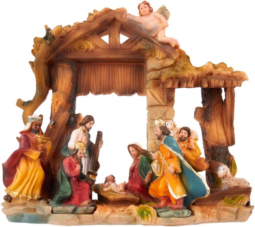 Brubaker nativity scene with - brubaker,