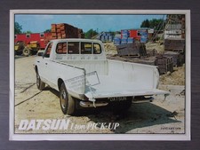 DATSUN 1 TON PICK UP orig 1979