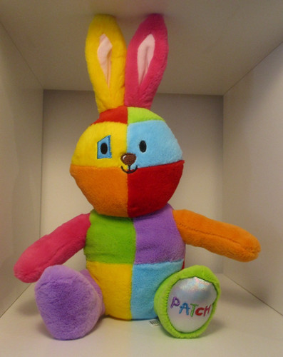 Patchwork bunny plush - bunny,