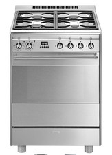 Smeg cooker stainless steel - stainless,