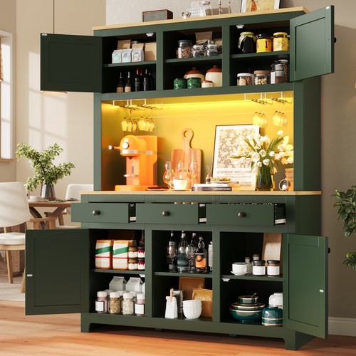Tall storage cabinet vintage - cabinet,