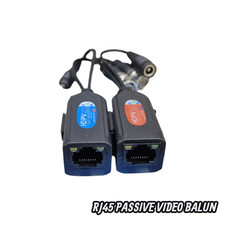 PV216GL RJ45 Passive Video Balun with Power & Ground Loop Isolator CCTV UTP BNC