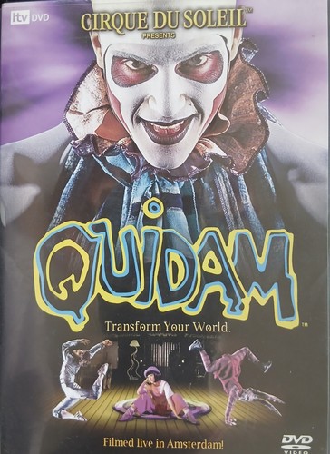 Dvd cirque soleil quidam - dvd,