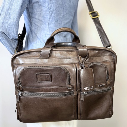 Vintage tumi alpha - vintage, brown