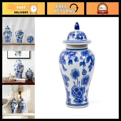 Antique style blue white - style,