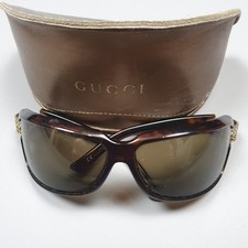 GUCCI Sunglasses GG2984/S V086J Rhinestone Tortoiseshell 67□13 105 With Case