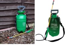 5L LITRE MANUAL FENCE PRESSURE SPRAYER GARDEN SHED PATIO TIMBER WOOD PAINT NEW