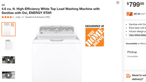 Ft high efficiency - cu., ft.