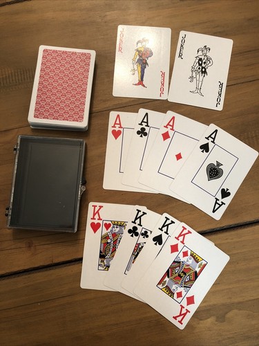 Older deck playing - deck, cards
