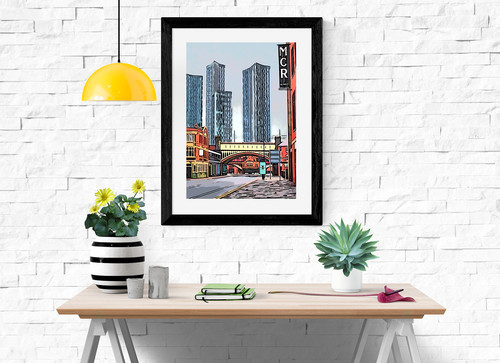 Manchester skyline daytime - skyline,