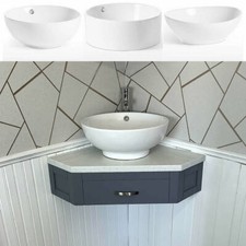 White Quartz Top Corner Unit