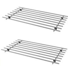 2x Stainless Steel Trivet Pot Stands Heat Resistant Hot Pan Dish Mat Kitchen