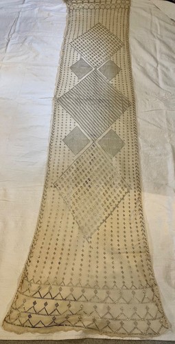1920 assuit bridal scarf - 1920's,