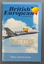 BRITISH EUROPEAN AIRLINE