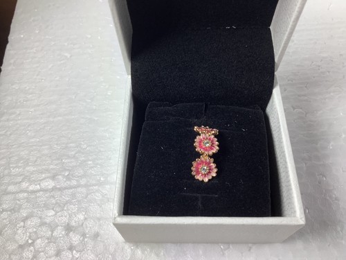 Pandora pink daisy trio ring - daisy,