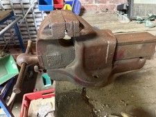 Bench Vice Parkinsons Model F No. 8A Quick Release Heavy Duty Vintage Rare