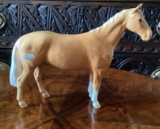 Vintage Beswick Palomino Huntsman Horse 1484