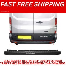 Rear Plastic Bumper Step for Ford Transit MK8 2014 Onwards Plastic Step Cover