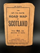 Vintage/Antique Road Map of