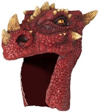 HAT FIRE BREATHING RED DRAGON LATEX