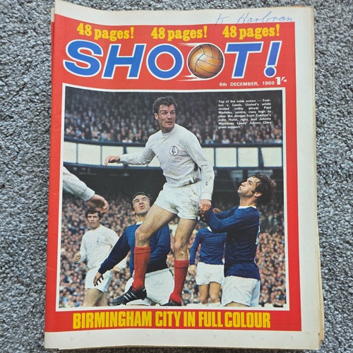 1969 shoot football - football, magazines