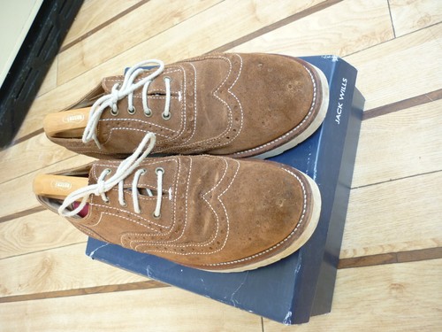 Grenson brown brogue suede - brogue,