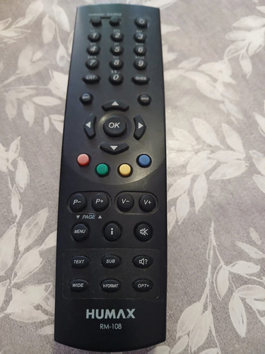 Genuine humax 108 remote - humax, rm-108