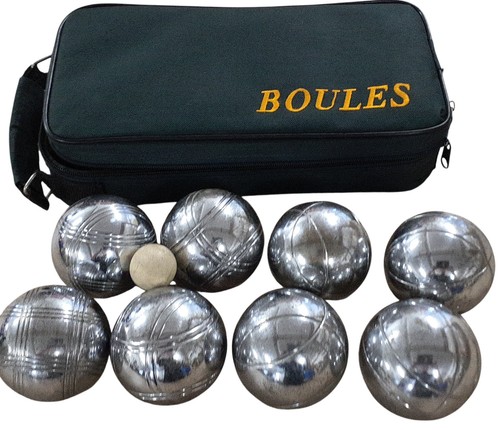 Boules set with - carry, case