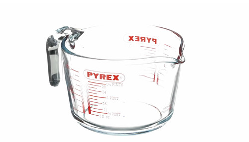 Pyrex glass measuring jug 1l - measuring,