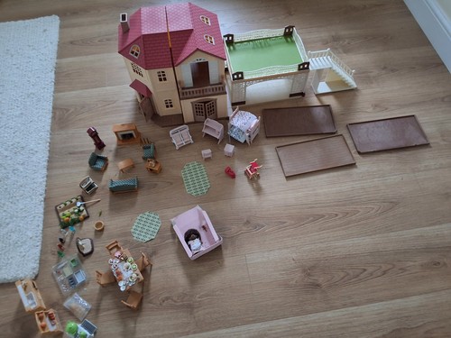 Sylvanian maple manor house - sylvanian,