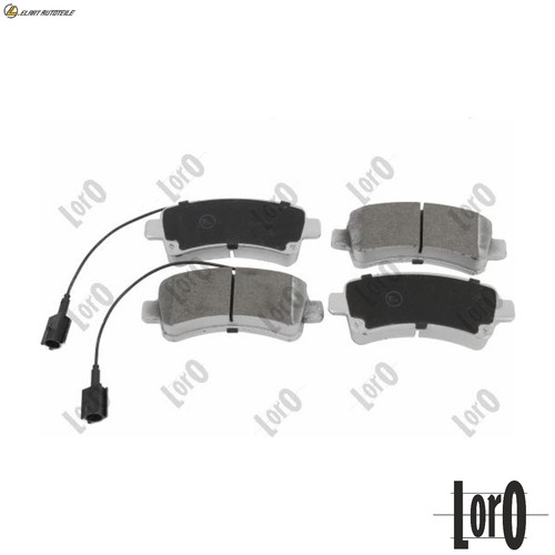 Brake pad set disc - pad,