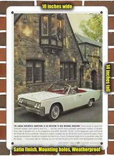 Metal Sign - 1964 Lincoln