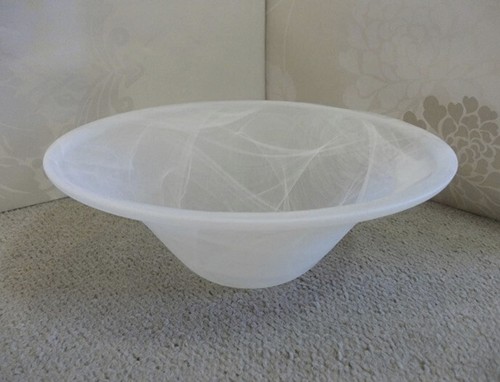 40cm white alabaster - white, bowl