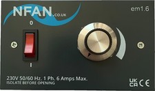 Flakt Woods ME1.6  Speed Controller, Replacement