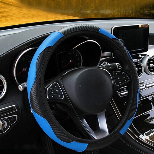 Leather car steering wheel - car,