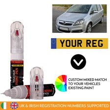 Touch Up Paint Pen For Opel Zafira B Mixed By Car Registration Reg Numberplate
