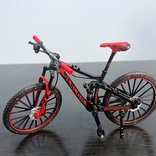 1:10 Mini Model Alloy Bicycle Toy Finger Mountain Bike Pocket Diecast Simulation