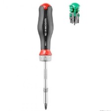 Facom ATCL.1PB Protwist® Ratchet Blade Holder Screwdriver With 15 Bits